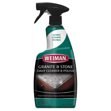 WEIMAN® Granite Cleaner And Polish, Citrus Scent, 24 Oz Spray Bottle, 6-carton freeshipping - TVN Wholesale